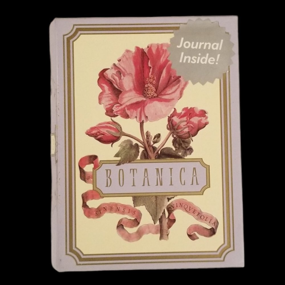 🆕 Vintage BOTANICA "Book Safe" and Journal
